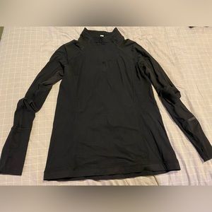 Lululemon black long sleeve shirt. Size 10